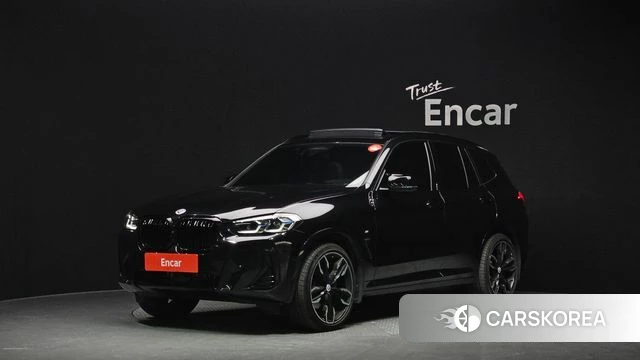 BMW X3 (G01) 2023 Черный из Кореи