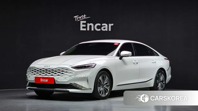 Kia K8 2023 Белый из Кореи