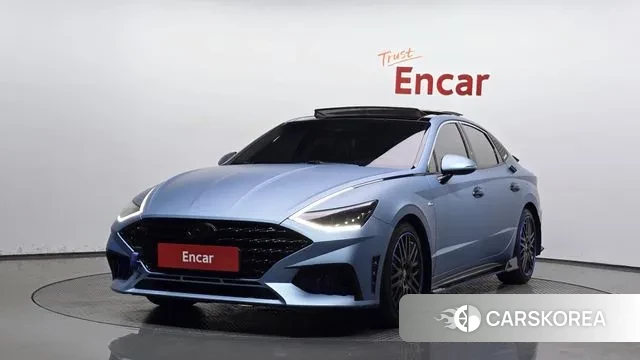 Hyundai Sonata (DN8) 2019 Синий из Кореи