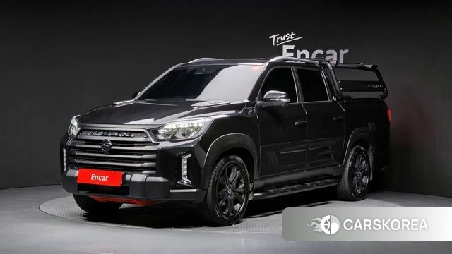 Ssangyong The New Rexton Sports Cannes 2022 Черный из Кореи