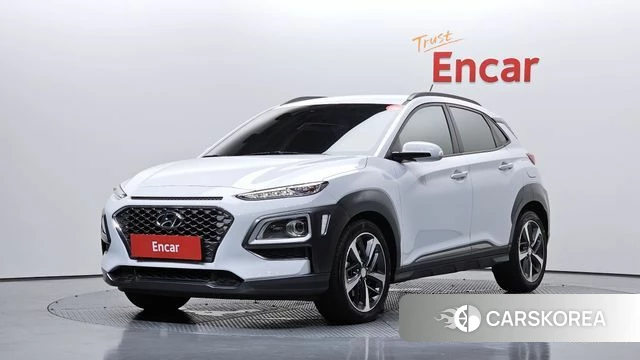 Hyundai Kona 2018 Белый из Кореи