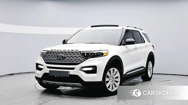 Ford Explorer 6th Generation 2021 Белый из Кореи
