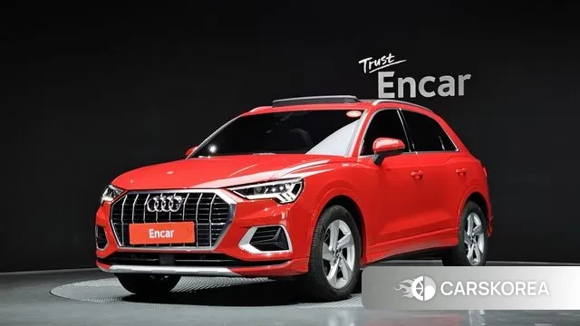 Audi Q3 (F3) 2020 Красный из Кореи