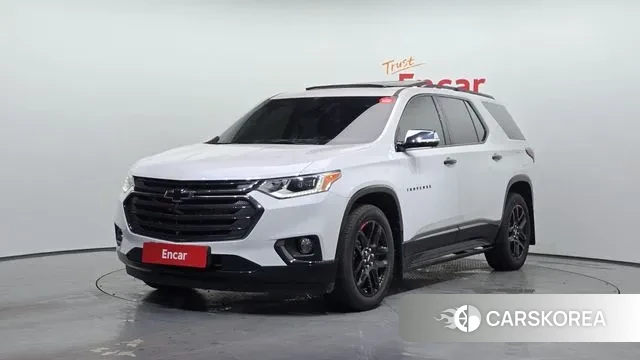 Chevrolet (GM Daewoo) Traverse 2020 Белый из Кореи