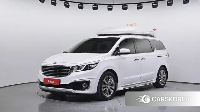 Kia All New Carnival 2018 Белый из Кореи