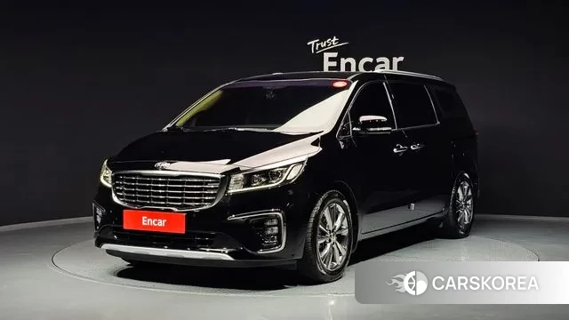 Kia The New Carnival 2018 Черный из Кореи