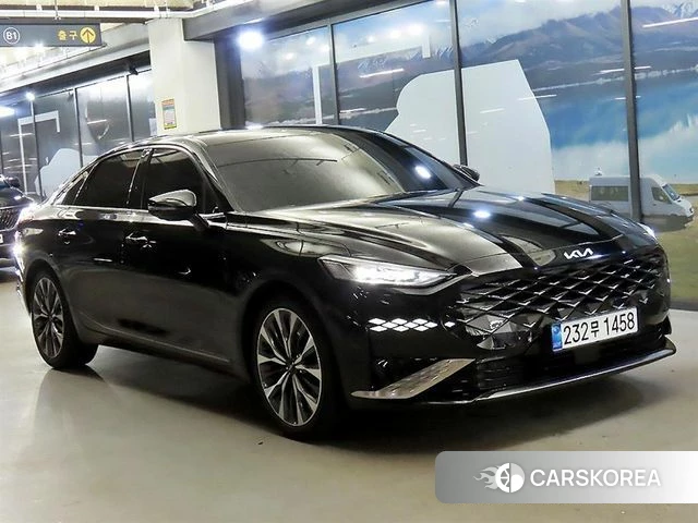 Kia K8 2022 Черный из Кореи