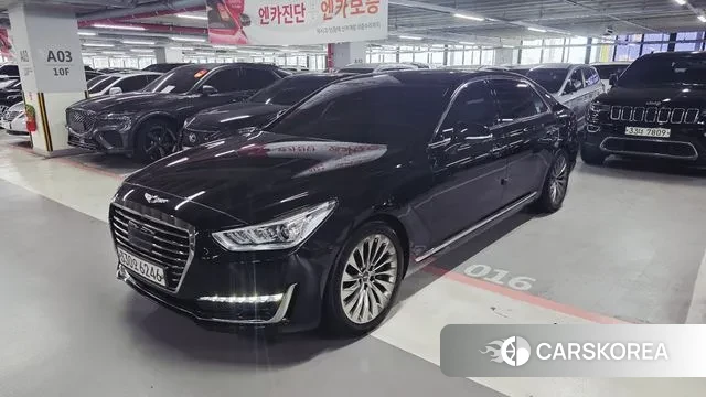 Genesis EQ900 2018 Черный из Кореи
