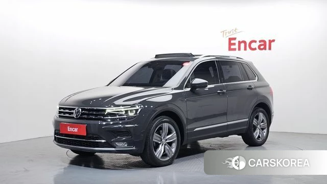 Volkswagen Tiguan second Generation 2018 Серый из Кореи