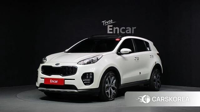 Kia Sportage 4th Generation 2018 Белый из Кореи