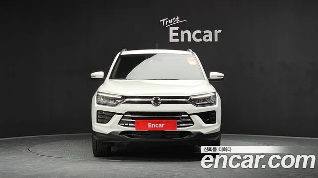 Ssangyong Beautiful Korando 2024 Белый из Кореи