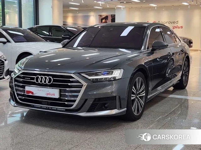 Audi A8 (D5) 2021 Серый из Кореи