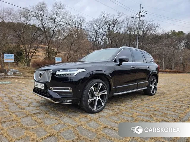 Volvo XC90 second Generation 2018 Черный из Кореи