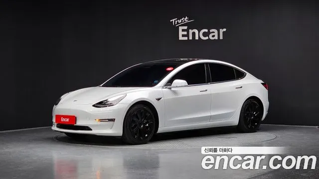 Tesla Model 3 2020 Белый из Кореи