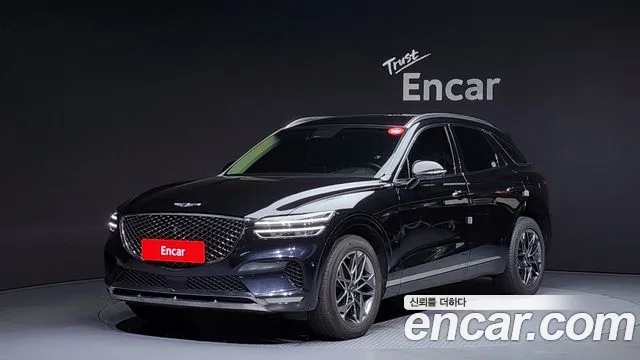 Genesis GV70 2021 Черный из Кореи