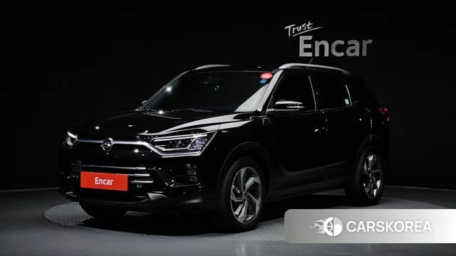 Ssangyong Beautiful Korando 2019 Черный из Кореи