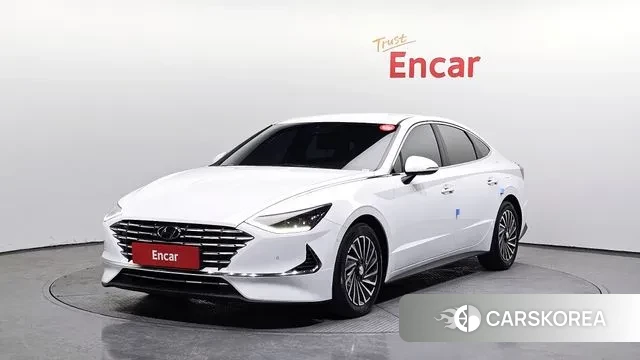 Hyundai Sonata Hybrid (DN8) 2022 Белый из Кореи
