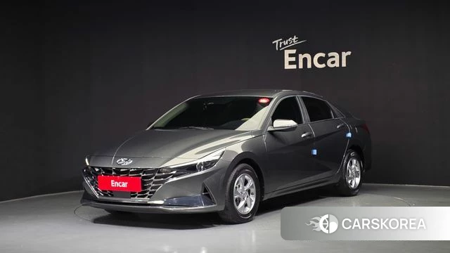 Hyundai Avante (CN7) 2022 Серый из Кореи