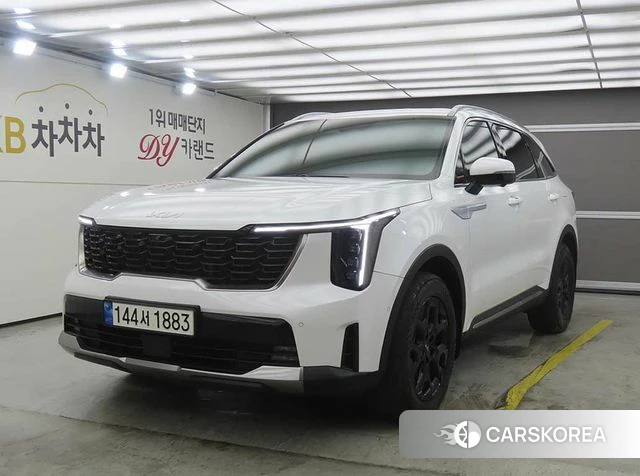 Kia The New Sorento 4th Generation 2023 Белый из Кореи