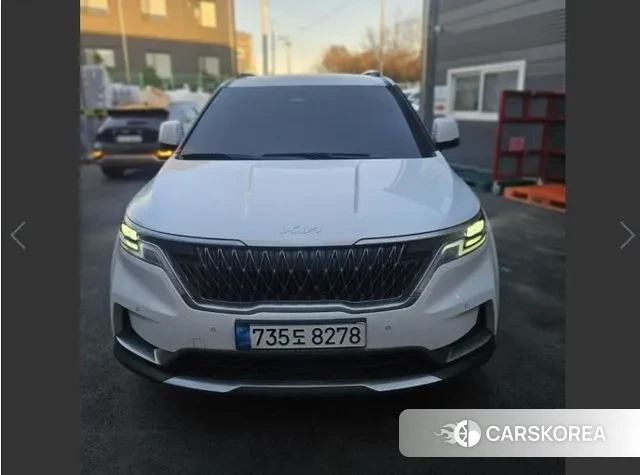 Kia Carnival 4th generation 2023 Белый из Кореи