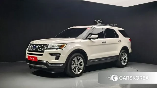 Ford Explorer 2018 Белый из Кореи