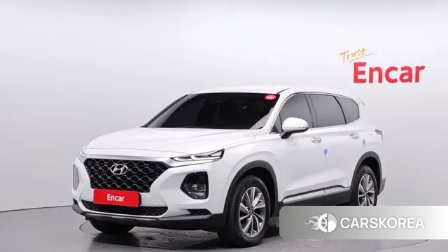Hyundai Santa Fe TM 2019 Белый из Кореи