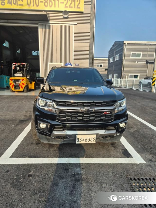 Chevrolet (GM Daewoo) Real New Colorado 2021 Черный из Кореи