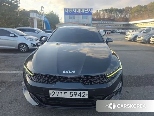 Kia K5 3rd generation 2021 Серый из Кореи