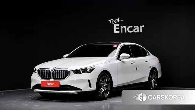 BMW 5 Series (G60) 2024 Белый из Кореи