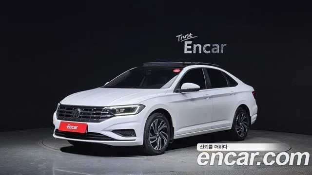 Volkswagen 7th Generation of Jetta 2021 Белый из Кореи