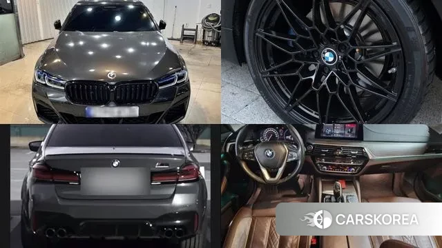 BMW 5 Series (G30) 2019 Серый из Кореи