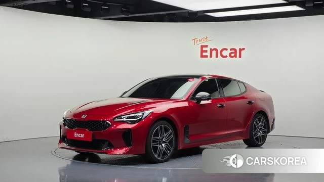 Kia Stinger Meister 2021 Красный из Кореи