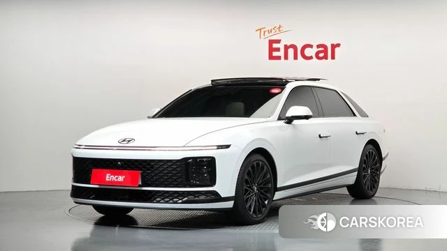 Hyundai Grandeur (GN7) 2024 Белый из Кореи
