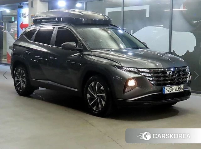 Hyundai Tucson Hybrid (NX4) 2021 Серый из Кореи