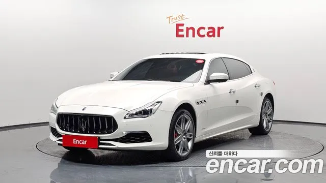 Maserati Quattroporte 2019 Белый из Кореи