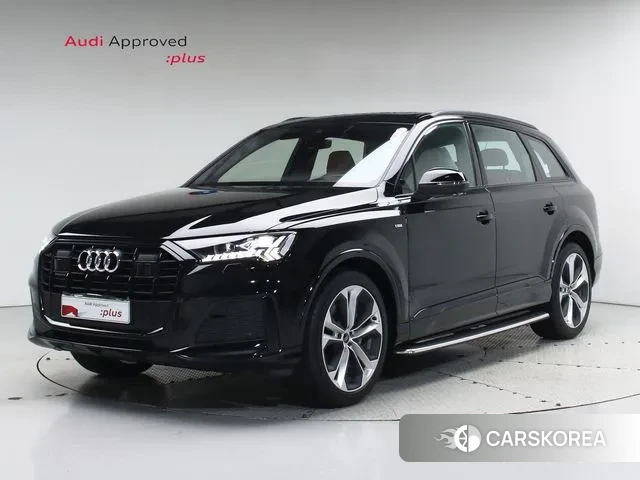Audi Q7 (4M) 2023 Черный из Кореи
