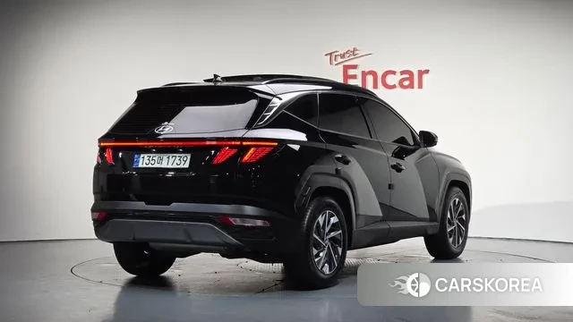 Hyundai Tucson Hybrid (NX4) 2021 Черный из Кореи