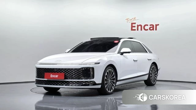 Hyundai Grandeur Hybrid (GN7) 2025 Белый из Кореи