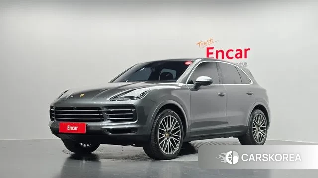 Porsche Cayenne (PO536) 2021 Серый из Кореи