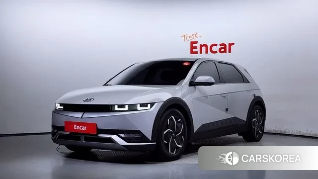 Hyundai Ionic 5 2021 Серебристо-серый из Кореи