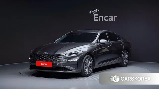 Kia K8 Hybrid 2021 Серый из Кореи