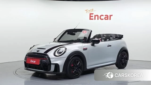 Mini Cooper S Convertible 2022 Серебристо-серый из Кореи