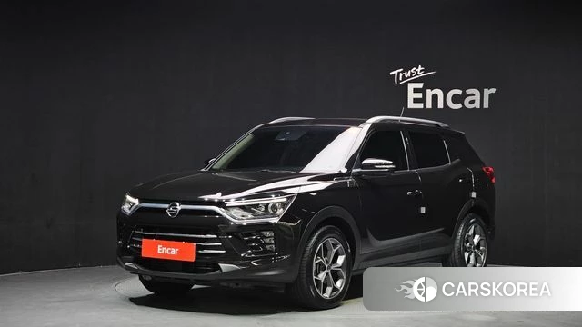 Ssangyong Beautiful Korando 2020 Черный из Кореи