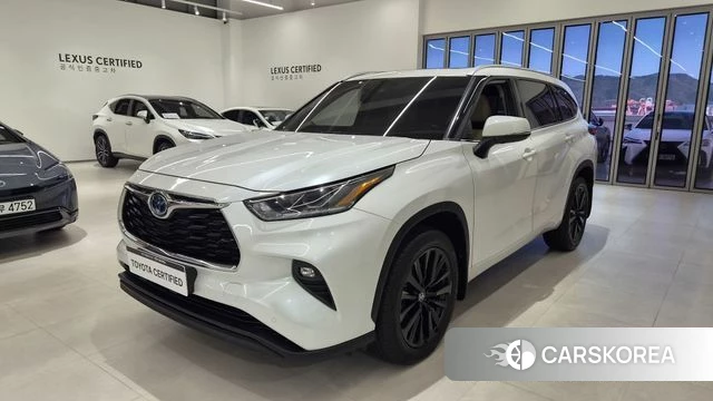 Toyota Highlander 4th Generation 2023 Белый из Кореи