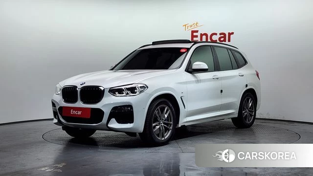 BMW X3 (G01) 2021 Белый из Кореи
