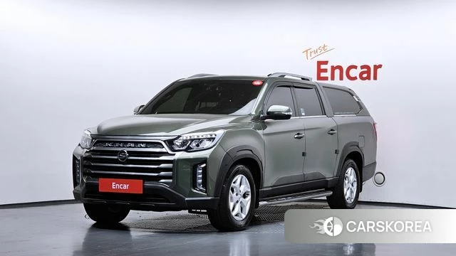 Ssangyong The New Rexton Sports Cannes 2022 Зеленый из Кореи