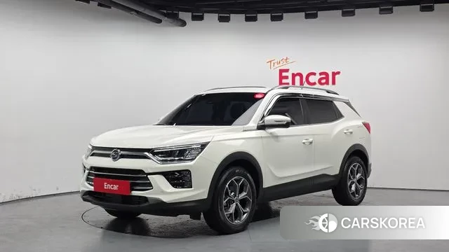 Ssangyong Beautiful Korando 2022 Белый из Кореи