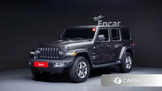 Jeep Wrangler (JL) 2018 Серый из Кореи