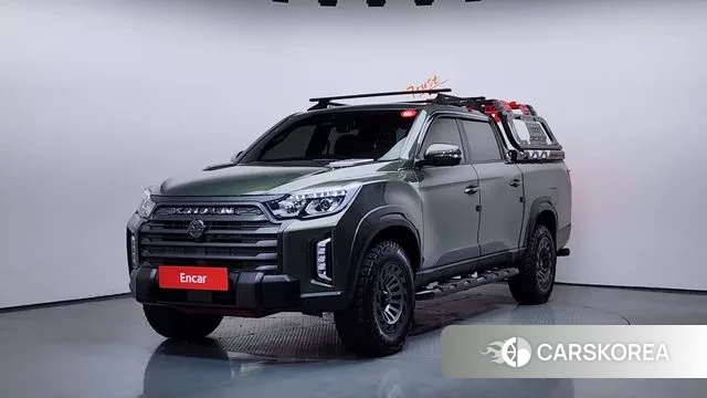 Ssangyong The New Rexton Sports Cannes 2022 Зеленый из Кореи