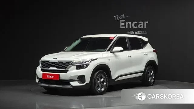 Kia Seltos 2021 Белый из Кореи